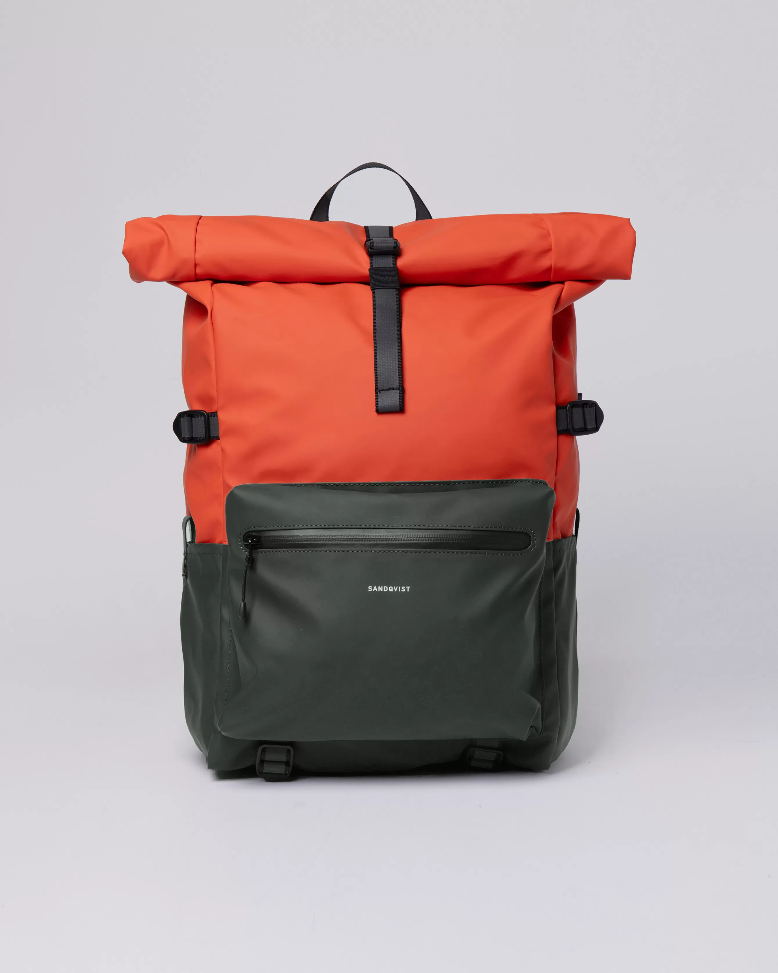 Sandqvist Rucksäcke*Ruben 2.0 Multi Orange/Dark Green